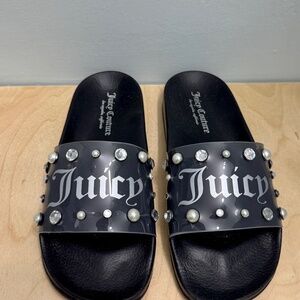 Juicy Couture Slides - Size 6